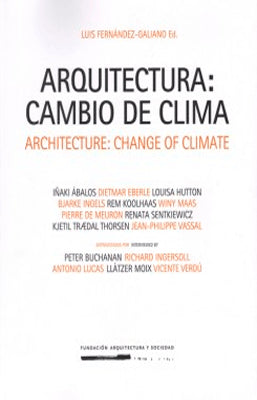 ARQUITECTURA CAMBIO DE CLIMA