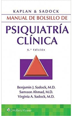 MANUAL DE BOLSILLO DE PSIQUIATRIA CLINICA 6ED
