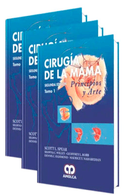 CIRUGIA DE LA MAMA TRES TOMOS