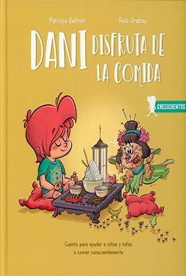 DANI DISFRUTA DE LA COMIDA