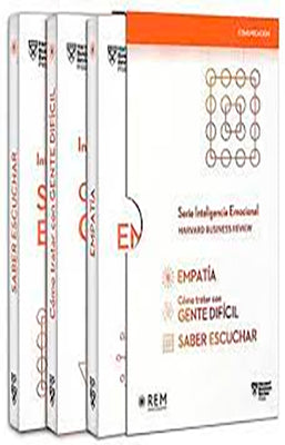 ESTUCHE SERIE INTELIGENCIA EMOCIONAL EMPATIA COMO TRATAR CON GENTE DIFICIL Y SABER ESCUCHAR