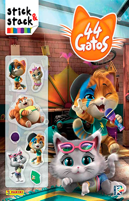 44 GATOS STICK & STACK N255