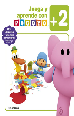 JUEGA Y APRENDE CON POCOYO +2 CUADERNO DE ACTIVIDADES