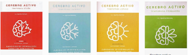 COLECCION CEREBRO ACTIVO TEMPORADAS 4TOMOS