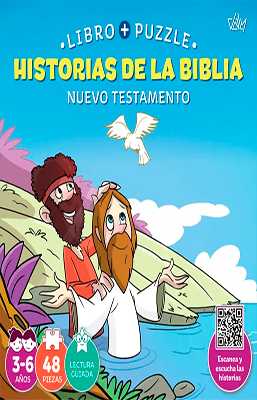 LIBRO+PUZZLE HISTORIAS DE LA BIBLIA