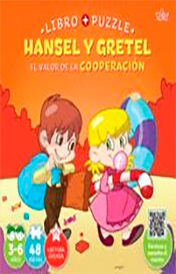 LIBRO+PUZZLE HANSEL Y GRETEL
