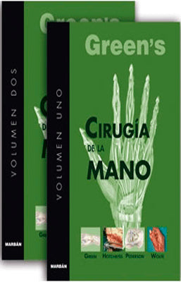 GREENS CIRUGIA DE LA MANO TAPA FLEXIBLE 2 VOLS.