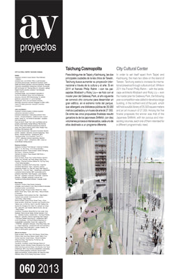 REVISTA AV PROYECTO # 60 SANAA IN TAIWAN