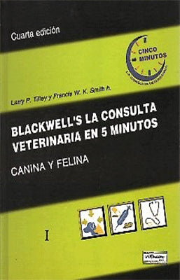 LA CONSULTA VETERINARIA EN 5 MINUTOS CANINA Y FELINA X 2 TOMOS