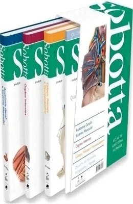 SOBOTTA ATLAS DE ANATOMIA HUMANA 3 TOMOS 24ED