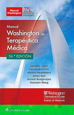 MANUAL WASHINGTON DE TERAPEUTICA MEDICA 36 ED