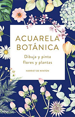 ACUARELA BOTANICA DIBUJA Y PINTA FLORES