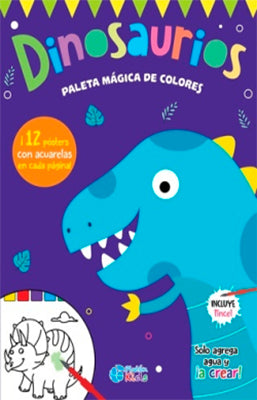 DINOSAURIOS PALETA MAGICICA DE COLORES