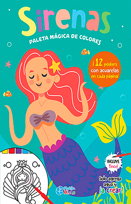 SIRENAS PALETA MAGICA DE COLORES
