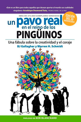 UN PAVO REAL EN EL REINO DE LOS PINGUINOS