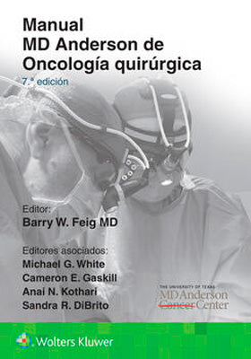 MANUAL MD ANDERSON DE ONCOLOGIA QUIRURGICA
