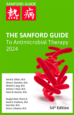 THE SANFORD GUIDE TO ANTIMICROBIAL THERAPY 2024 POCKET