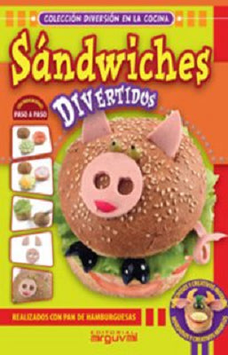 SANDWICHES DIVERTIDOS CON PAN DE HAMBURGUESA