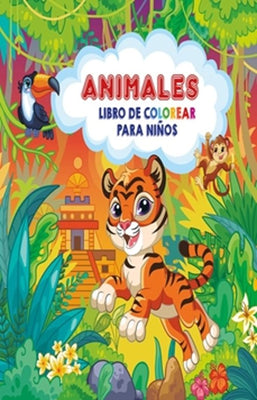 ANIMALES LIBRO DE COLOREAR PARA NIÑOS