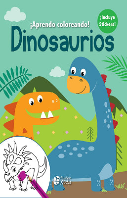 APRENDO COLOREANDO DINOSAURIOS