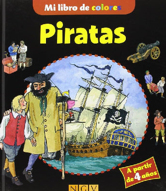 MI LIBRO DE COLORES PIRATAS