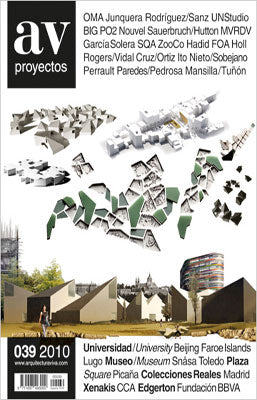 REVISTA AV PROYECTOS # 39 UNIVERSIDAD/MINISTERIO/CENTRO