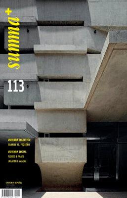 REVISTA SUMMA # 113 VIVIENDA COLECTIVA GRANDE VS PEQUEÑO