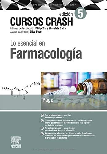 CURSOS CRASH LO ESENCIAL EN FARMACOLOGIA 5TA ED
