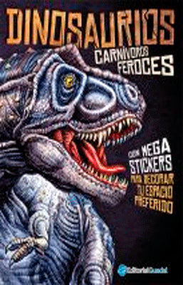 COLECCION DINOSAURIOS  CON MEGA STICKERS PARA DECORAR TU ESPACIO PREFERIDO