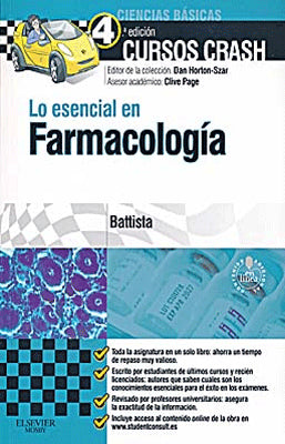 CURSOS CRASH LO ESENCIAL EN FARMACOLOGIA 4TA ED.