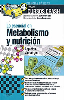 CURSOS CRASH LO ESENCIAL EN METABOLISMO Y NUTRICION