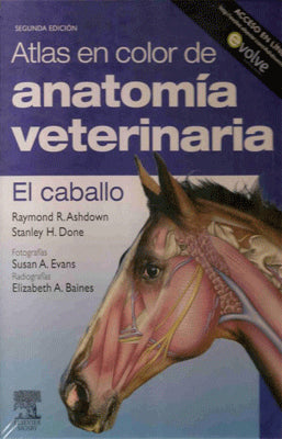 ATLAS EN COLOR DE ANATOMIA VETERINARIA: EL CABALLO