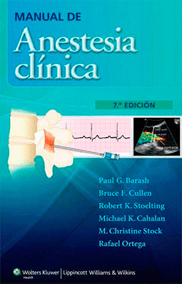 MANUAL DE ANESTESIA CLINICA