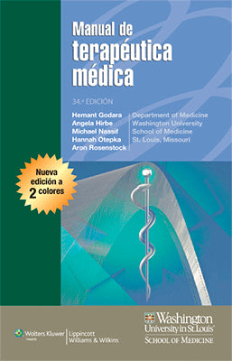 MANUAL WASHINGTON DE TERAPEUTICA MEDICA 34 ED