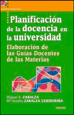 PLANIFICACION DE LA DOCENCIA EN LA UNIVERSIDAD