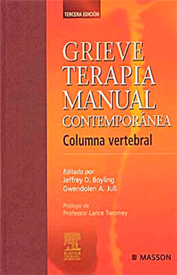 GRIEVE TERAPIA MANUAL CONTEMPORANEA COLUMNA VERTEBRAL