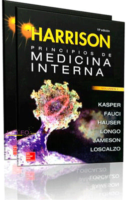 HARRISON PRINCIPIOS DE MEDICINA INTERNA VOL. 1-2 + DVD