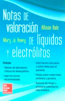 NOTAS DE VALORACION DE LIQUIDOS Y ELECTROLITOS