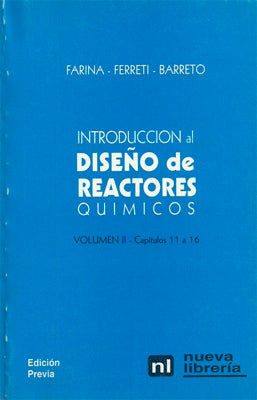 INTRODUCCION AL DISEÑO DE REACTORES QUIMICOS