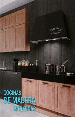 COCINAS DE MADERA MODERNAS