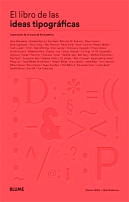 EL LIBRO DE LAS IDEAS TIPOGRAFICAS