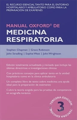 MANUAL OXFORD DE MEDICINA RESPIRATORIA 3RA. EDICION