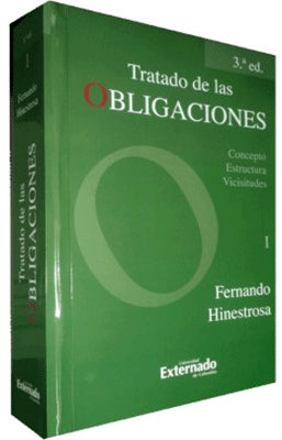 TRATADO DE LAS OBLIGACIONES CONCEPTO ESTRUCTURA VICISITUDES